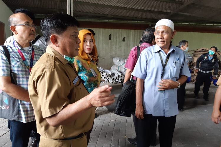 Kunjungan Dinas Lingkungan Hidup Provinsi DKI Jakarta ke Kantor Kompas Gramedia pada Selasa (19/3/2019)