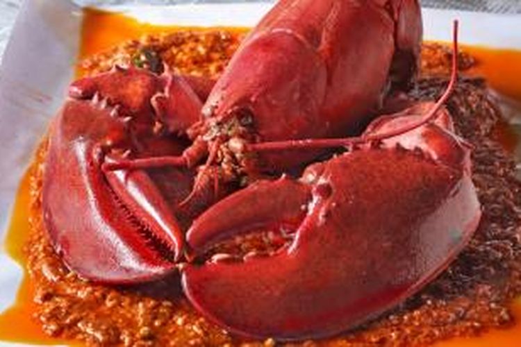 Salah satu menu sajian dari The Holy Crab