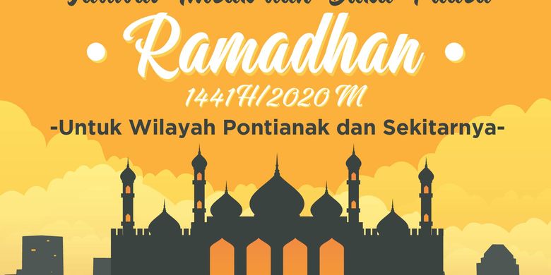 Jadwal Imsak Dan Buka Puasa Di Kota Pontianak Hari Ini 21 Mei 2020 Halaman All Kompas 