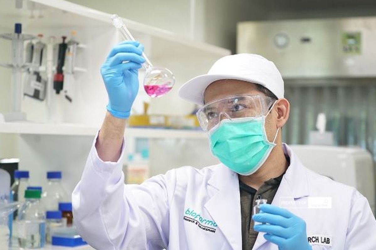 Pengembangan vaksin Covid-19 IndoVac oleh Bio Farma berdasarkan platform protein rekombinan sub-unit berbasis ragi (yeast based).