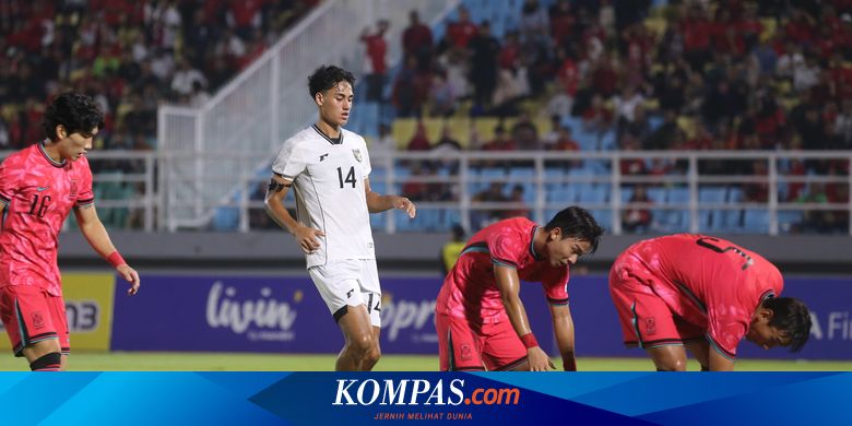 Timnas U23 Indonesia Vs Korea Selatan 0-1: Fisik Jadi Sorotan, 50 Menit Sudah Mulai Keram