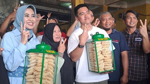 Kaesang Kampanye di Solo, Targetkan Respati-Astrid Menang Banyak