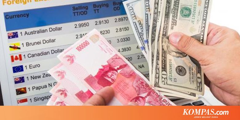 Berikut Kurs Rupiah di 6 Bank Besar Hari Ini - Kompas.com - KOMPAS.com