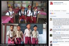 Pelajar SD Bengkayang Minta Tas, Ini yang Dikirim Jokowi