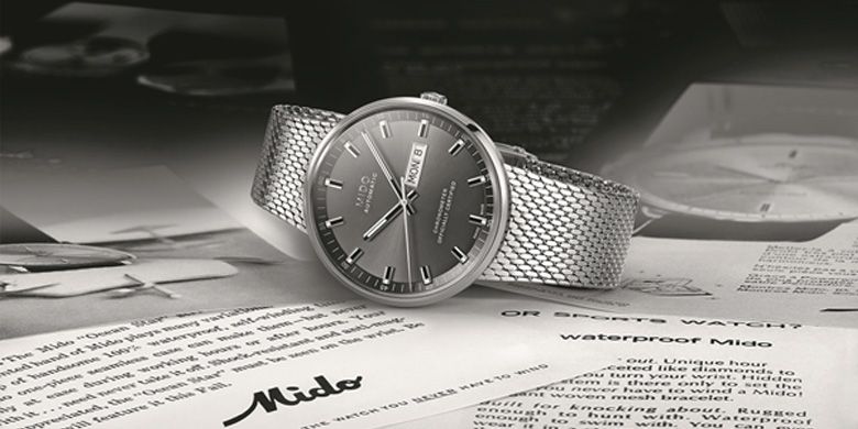 Salah satu koleksi jam tangan Mido.