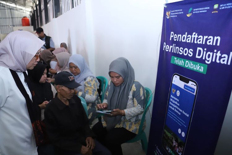 Perlinsos Digital untuk Daftar Bansos Mandiri Tembus 3 Juta KK Sebulan