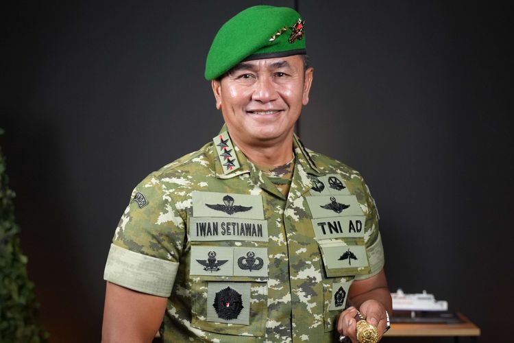Letjen Iwan Setiawan Jadi Pangkostrad Baru