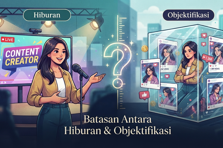 Ketika Perempuan Jadi Konten, di Mana Batas Hiburan dan Objektifikasi?