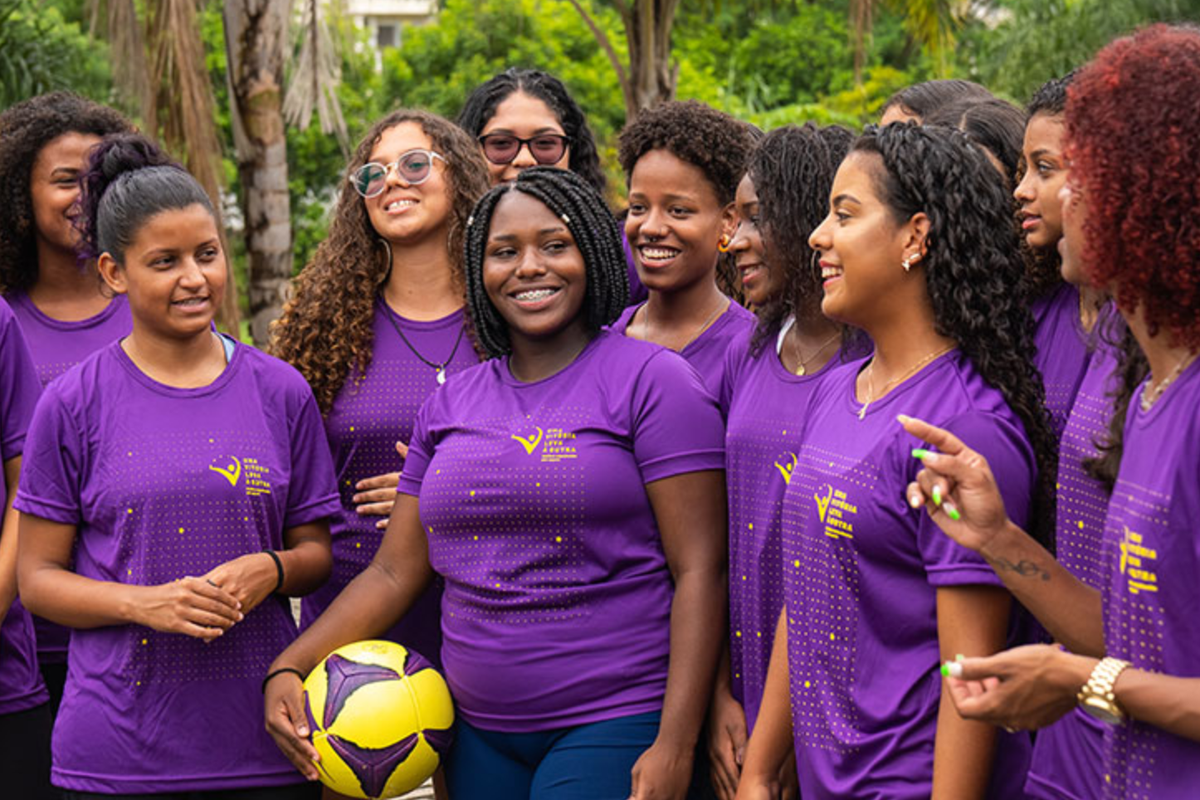 Kathely Rosa, calon pelatih sepakbola wanita asal Brasil