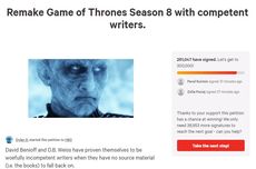 "Game of Thrones" Dinilai Mengecewakan, Netizen Minta "Season" 8 Dibuat Ulang