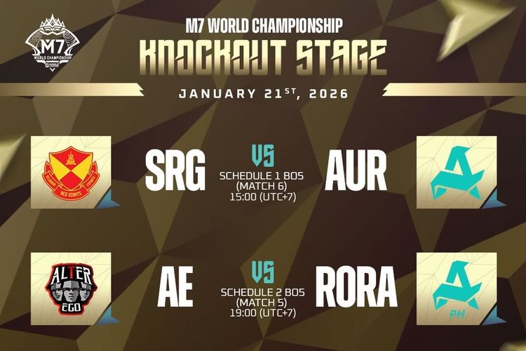 Jadwal M7 Mobile Legends Hari Ini, Kesempatan Alter Ego Dapat Tiket Upper Bracket Final