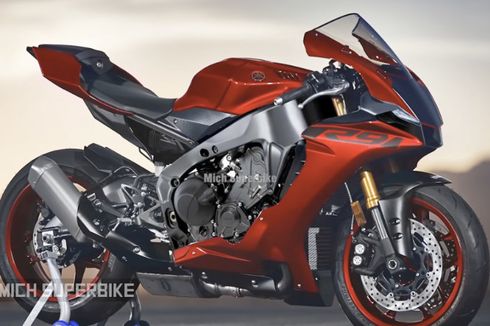 Rendering Yamaha YZF-R9, Jadi Motor Sport Paling Ganteng