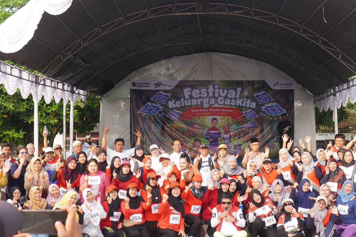 Festival Keluarga GasKita digelar PGN Area Cirebon di Kelurahan Larangan, Kecamatan Harjamukti, Cirebon, dalam rangka memperkenalkan manfaat gas bumi rumah tangga kepada masyarakat.