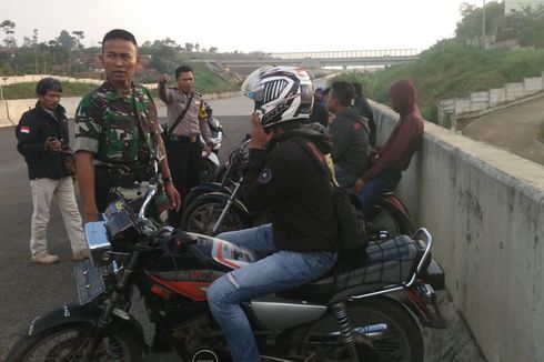 Ngabuburit Sambil Balapan Liar di Tol Cisumdawu Dibubarkan, Puluhan Pemuda Tunggang Langgang