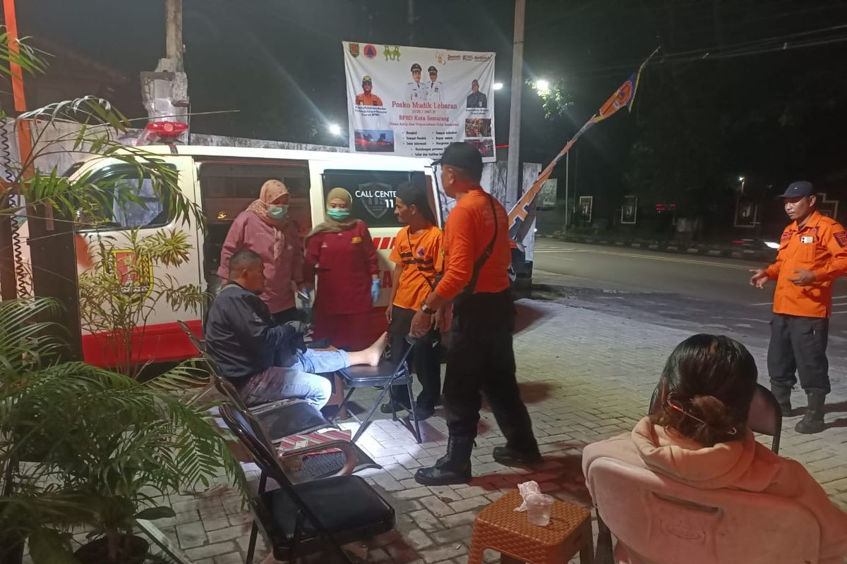 Posko Kemanusiaan Lebaran 2026 BPBD Kota Semarang.