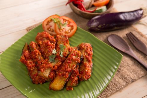 Resep Sambal Terong Balado Teri, Lauk Pendamping Nasi Hangat