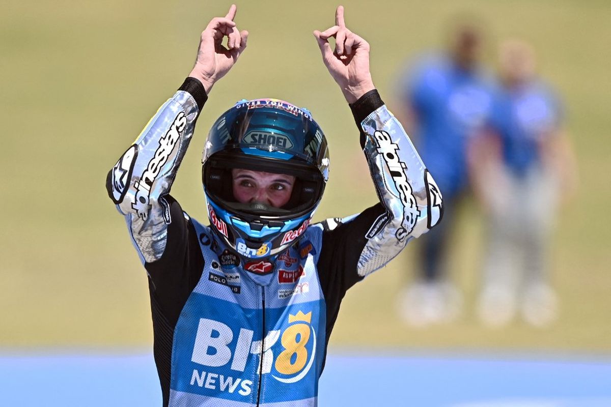 Alex Marquez (Gresini Racing) menjadi pemenang balapan utama MotoGP Spanyol 2025 pada Minggu (27/4).