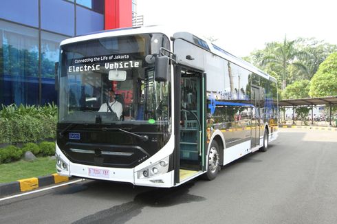 10.051 Bus Listrik Akan Beroperasi di Ibu Kota hingga 2030