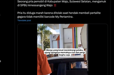 Viral, Video Pria Mengamuk di SPBU karena Tak Punya Barcode MyPertamina Saat Isi BBM 