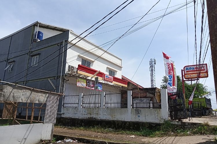 Alfamart Jatake Pagedangan Tangerang Dirampok Selasa (19/4/2022) malam
