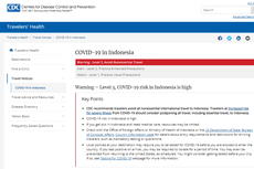 Menilik Bagaimana CDC Menentukan Tingkat Risiko Kesehatan untuk Peringatan Perjalanan Warga AS