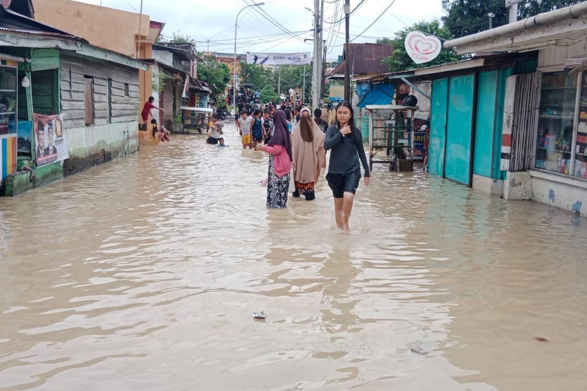 2.098 Rumah di Tebing Tinggi Terendam Banjir, Ribuan Warga Terdampak