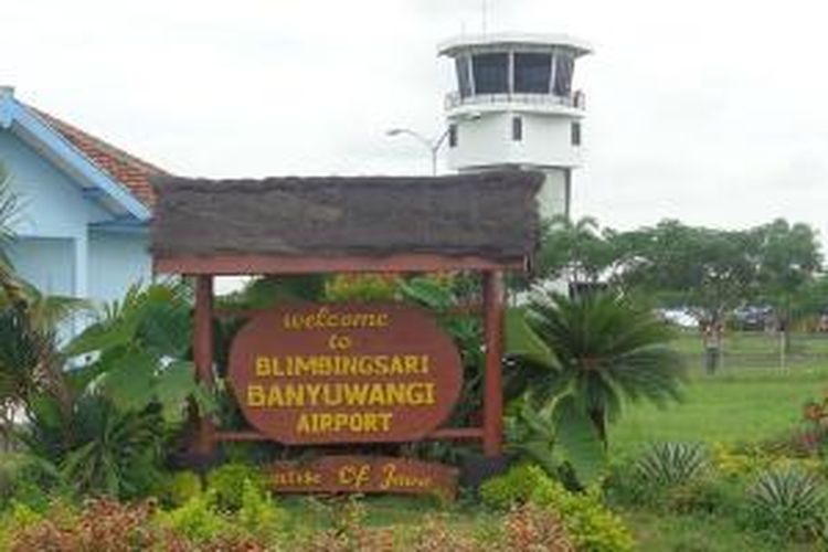 Bandara Blimbingsari, Banyuwangi, Jawa Timur.