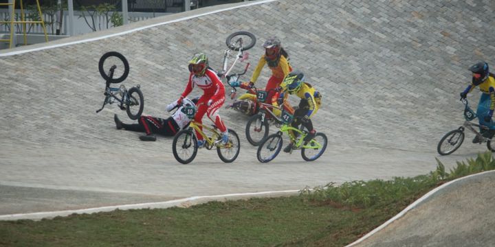 Pebalap BMX I Gusti Bagus Saputra