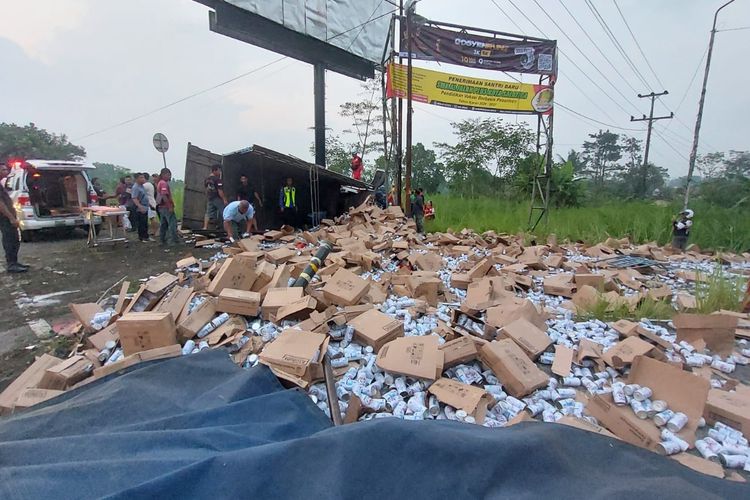 Truk Rem Blong di Salatiga, Sopir Tak Hafal Jalan dan Andalkan Google Maps