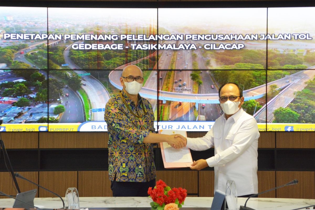 Konsorsium PT Jasa Marga (Persero) baru saja memenangkan lelang investasi untuk Jalan Tol Gedebage-Tasikmalaya-Cilacap. 