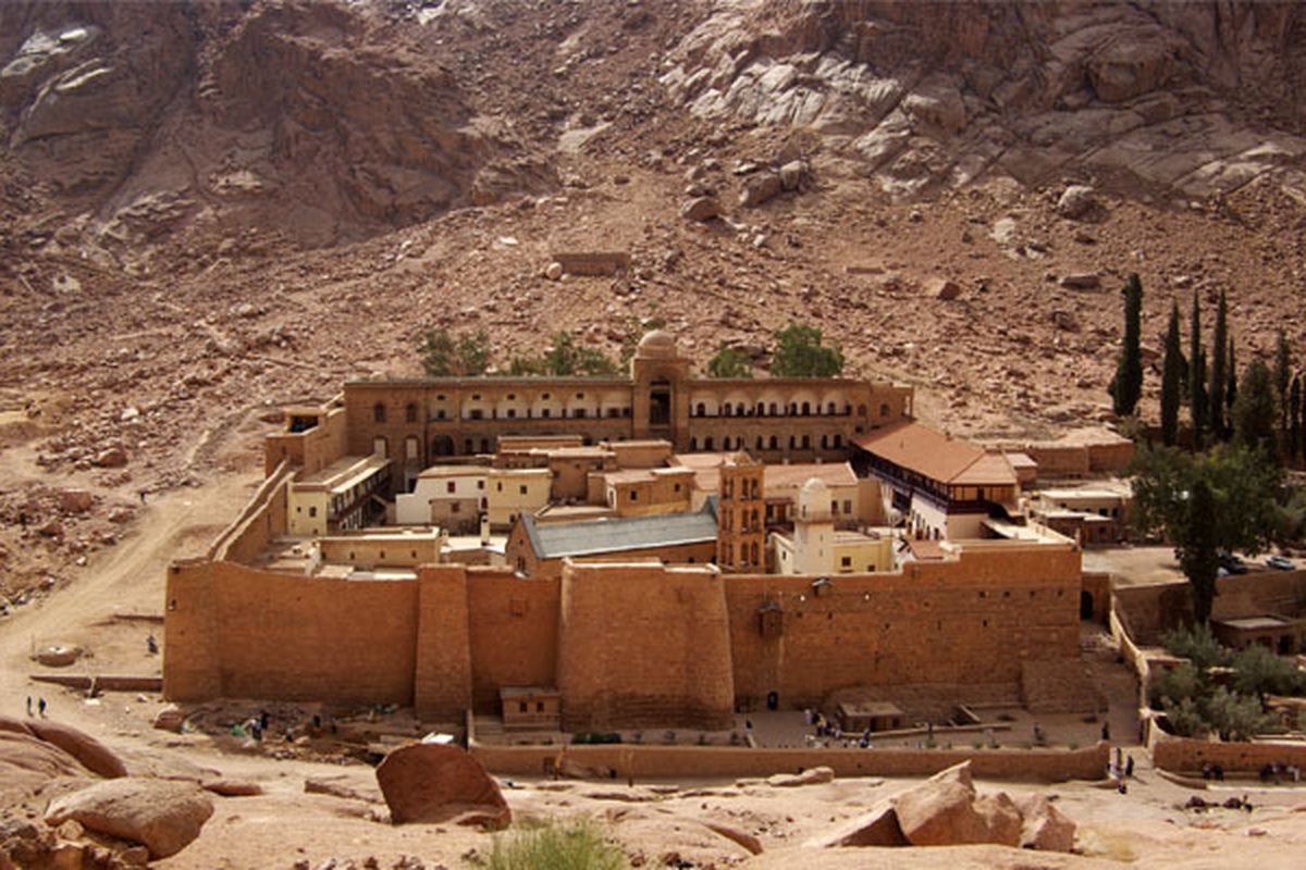 Biara Saint Catherine, Sinai, Mesir
