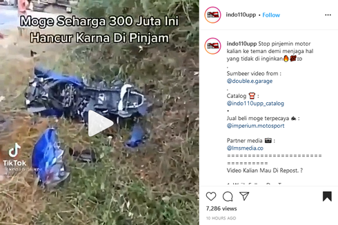 Meminjamkan Motor ke Teman Masih Dianggap Sepele