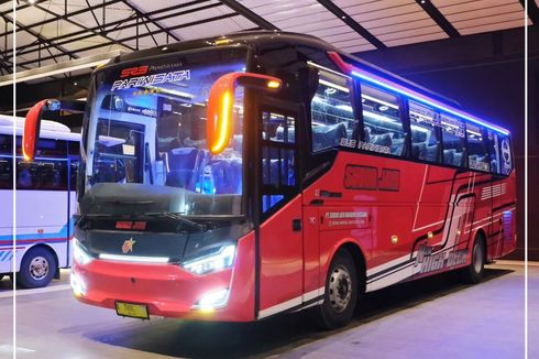 Subur Jaya Luncurkan Bus Anyar Pakai Kelir Baru