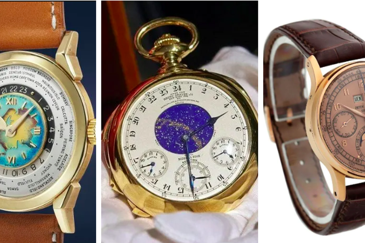 Jam tangan termahal Patek Philippe yang pernah dilelang