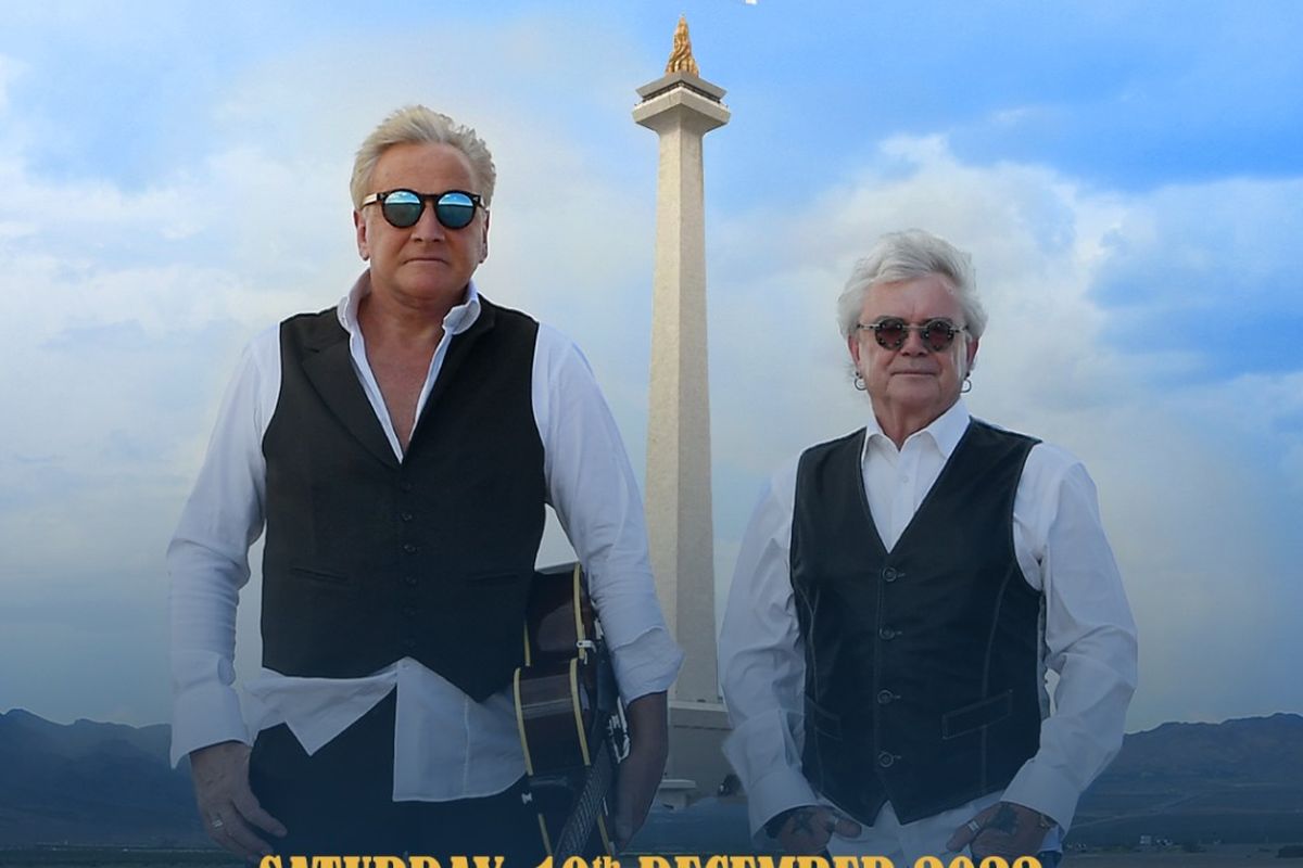 Air Supply akan menggelar konser di Jakarta pada 10 Desember 2022 di The Kasablanka Hall, Kota Kasablanka, Jakarta Selatan.