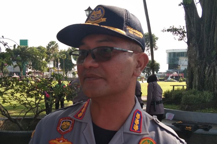 Kepala Dinas Perhubungan Kota Magelang, Candra Wijatmiko Adi saat memberikan keterangan, Selasa (13/2/2024).