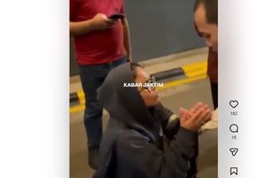 Wanita Viral Tak Bayar Makan Minta Maaf dan Bersujud Saat Ditangkap: Jangan Diviralkan Pak