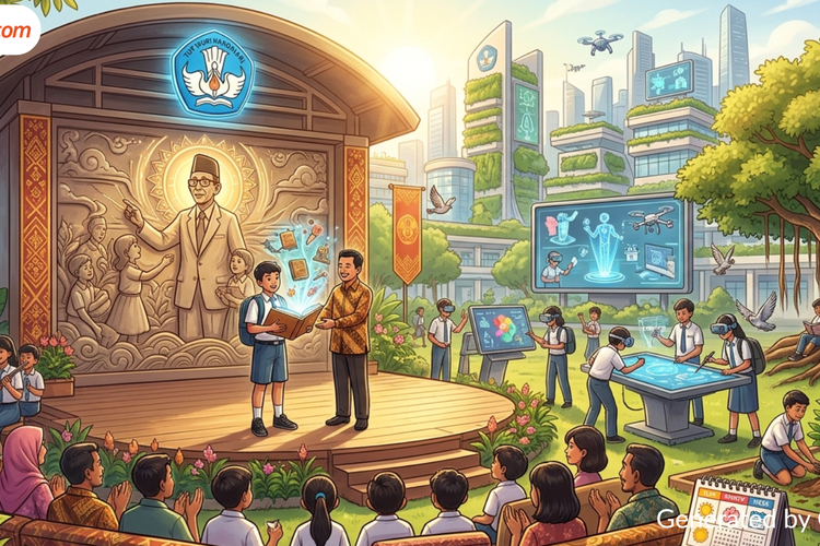 Tema dan Logo Hari Pendidikan Nasional 2026, Ini Makna serta Filosofinya