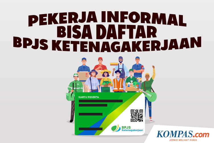 Pekerja Informal Bisa Daftar BPJS Ketenagakerjaan