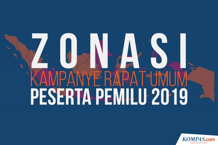 Zonasi Kampanye Rapat Umum Peserta Pemilu 2019