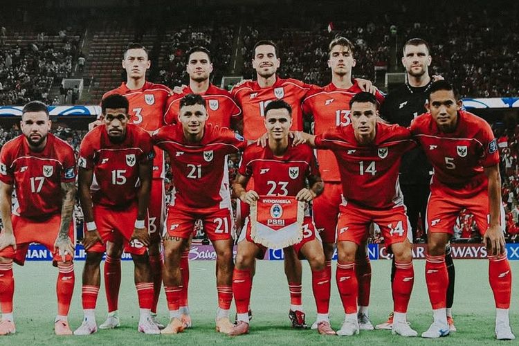 Starting Timnas Indonesia, yang harus mengubur mimpi ke Piala Dunia 2026 usai mengalami kekalahan kedua kalinya di Grup B ronde keempat Kualifikasi Piala Dunia 2026 Zona Asia, kali ini oleh Irak, Minggu (12/10/2025) di Stadion King Abdullah Sports City, Jeddah. 