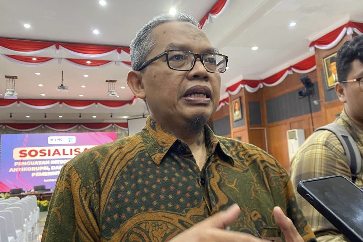 Kepala Satgas Sertifikasi dan Pemberdayaan Penyuluhan Antikorupsi KPK RI, Sugiarto, Selasa (16/9/2025).