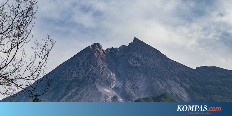 Gunung Merapi Meletus dengan Tinggi Kolom 2.000 Meter