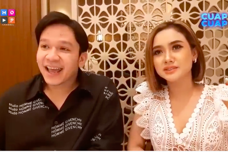 Jordi Onsu dan Cita Citata datang bersama ke pesta ulang tahun istri Ruben Onsu, Sarwendah.