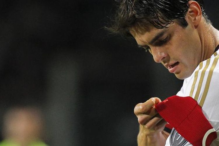 Gelandang AC Milan, Ricardo Kaka.