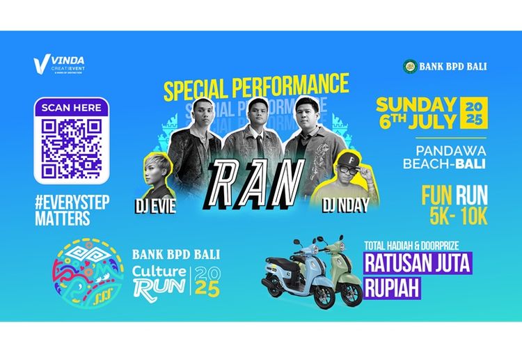 Lari Sambil Peduli Bumi, Bank BPD Bali Culture Run 2025 Targetkan 5.000 Peserta
