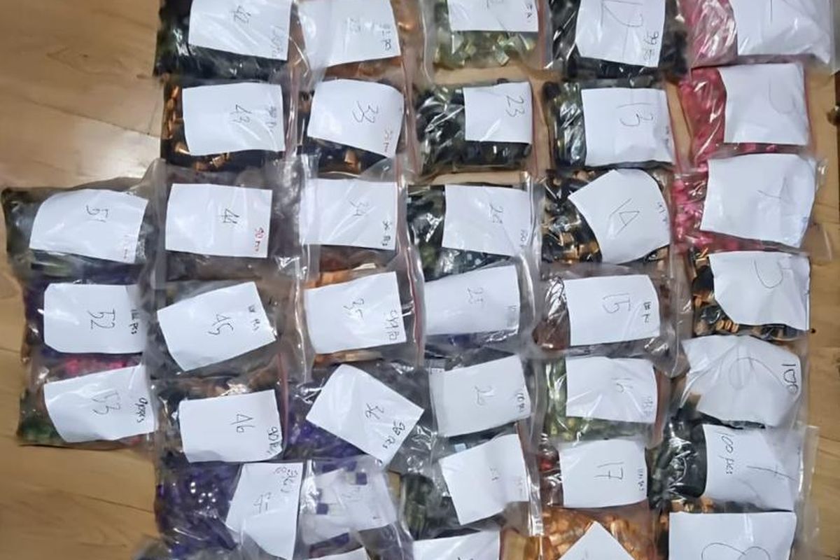 Polisi Gagalkan Peredaran 5.095 Cartridge Etomidate di Kalibata, 3 Orang  Ditangkap