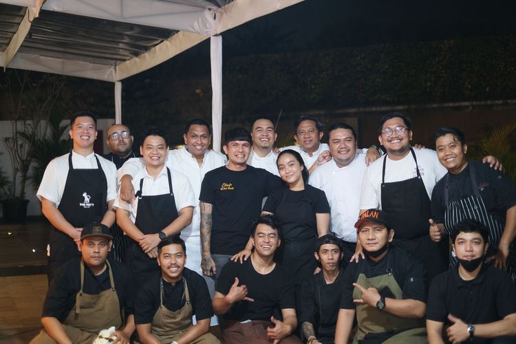 Koki yang berpartisipasi dalam Chef in da Hood 2023 di The Alana Hotel & Conference Center, Sentul City