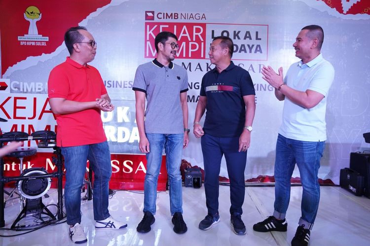 PT Bank CIMB Niaga Tbk menggelar program Kejar Mimpi Lokal Berdaya di Makassar Sulawesi Selatan 