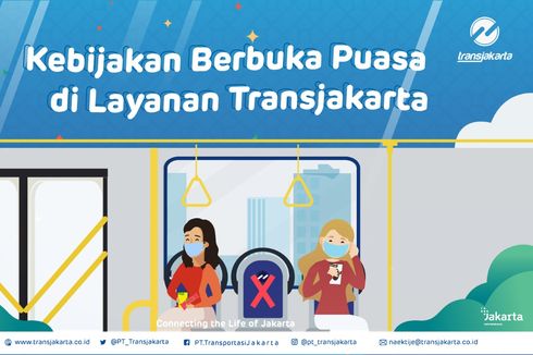 Buka Puasa Diperbolehkan di Area Transjakarta, Ini Syaratnya